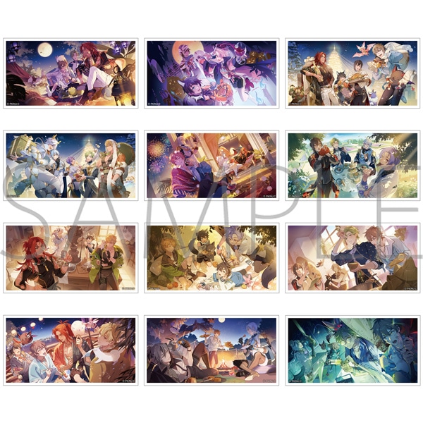 【굿즈-카드】 NU:카니발 B12 아크릴카드 컬렉션