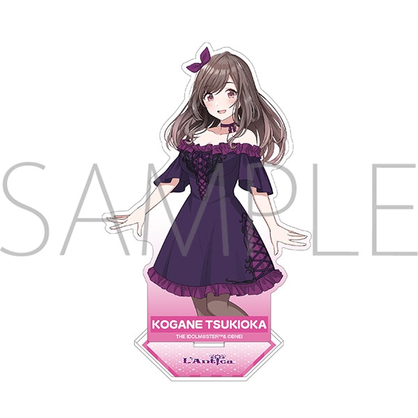 【굿즈-스탠드팝】 아이돌마스터 샤이니 컬러즈 모바일판 아크릴스탠드 유아 사이드 마지아/츠키오카 코가네