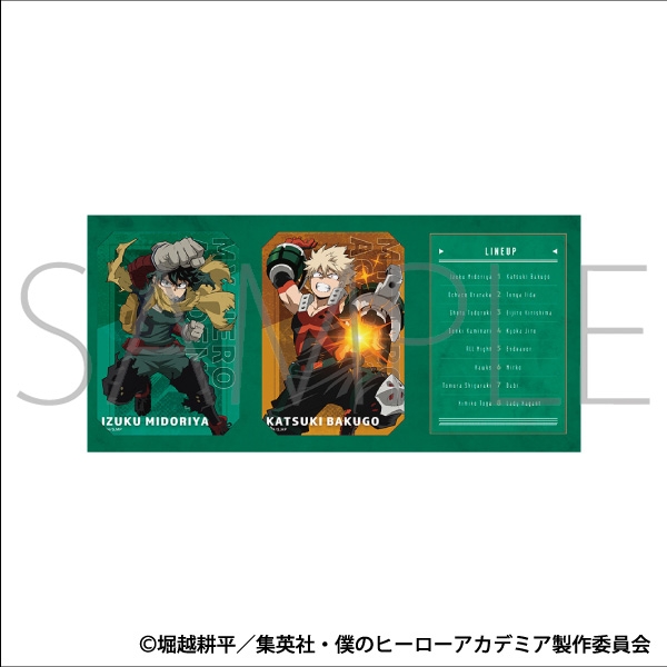【굿즈-브로마이드】 나의 히어로 아카데미아 애니판 B8 일러스트 시트 컬렉션