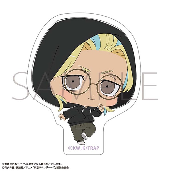 【굿즈-스티커】 도쿄 리벤저스 애니판 스티커/치밋츠 하이타니 린도 브레이크댄스