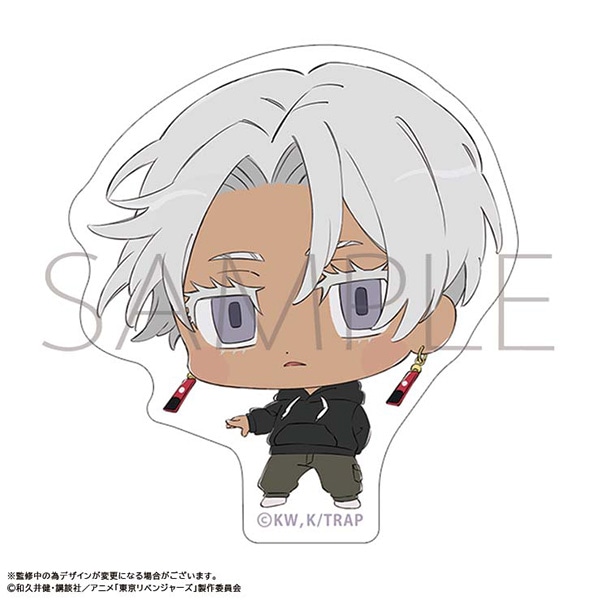 【굿즈-스티커】 도쿄 리벤저스 애니판 스티커/치밋츠 쿠로카와 이자나 브레이크댄스