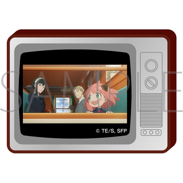 【굿즈-마그넷】 SPY x FAMILY 애니판 TV형 마그넷/C