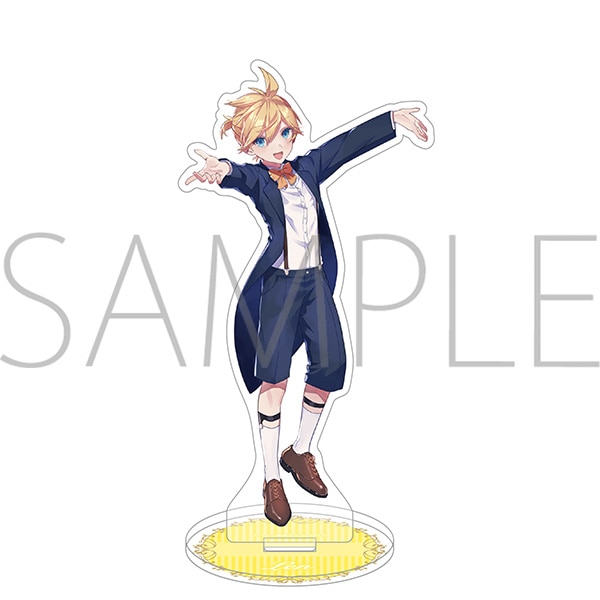 【굿즈-스탠드팝】 VOCALOID 매지컬미라이 아크릴스탠드 C카가미네 렌 메이드&집사