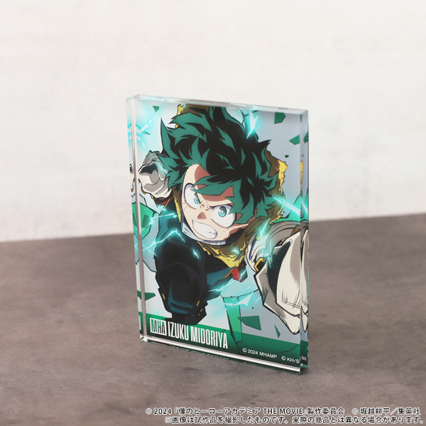 【굿즈-장식품】 나의 히어로 아카데미아 극장판 더 무비 유어 넥스트 아크릴블럭/미도리야 이즈쿠