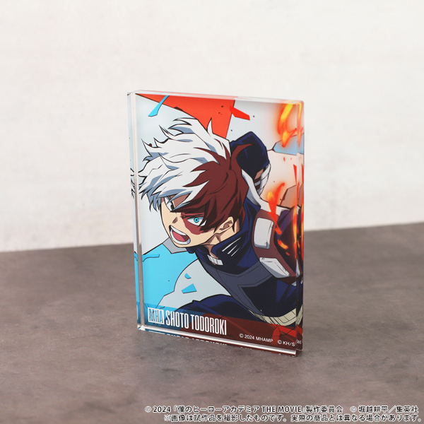 【굿즈-장식품】 나의 히어로 아카데미아 극장판 더 무비 유어 넥스트 아크릴블럭/토도로키 쇼토