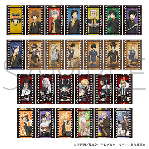 【굿즈-카드】 가정교사 히트맨 REBORN 애니판 B10 필름풍 컬렉션/제2탄