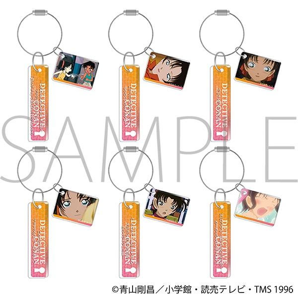 【굿즈-키홀더】 명탐정 코난 애니판 B6 아크릴 플레이트 컬렉션 토야마 카즈하 (랜덤)