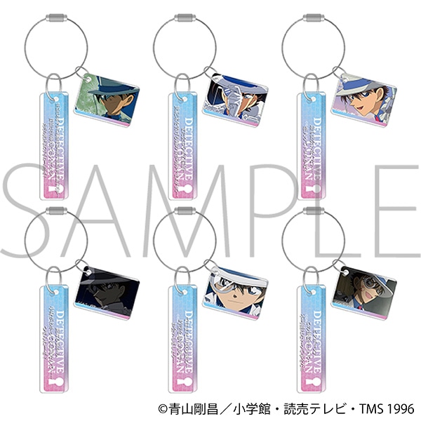 【굿즈-키홀더】 명탐정 코난 애니판 B6 아크릴 플레이트 컬렉션 괴도 키드 (랜덤)