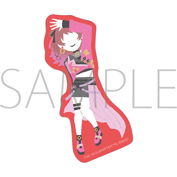 【굿즈-스티커】 학원 아이돌마스터 스티커/유루파렛토 하나미 사키