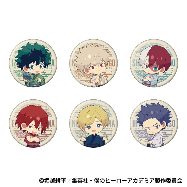 【굿즈-캔뱃지】 나의 히어로 아카데미아 애니판 B6 캐릭 뱃지 컬렉션