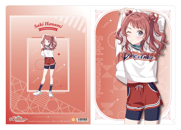 【굿즈-클리어파일】 학원 아이돌마스터 클리어파일/하나미 사키