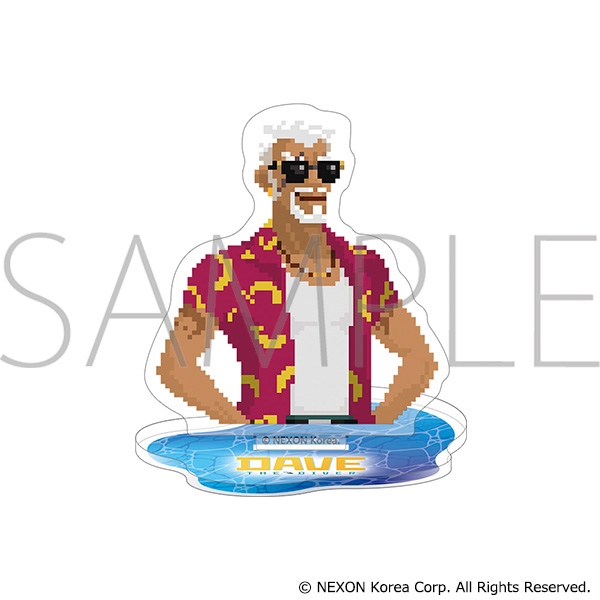 【굿즈-메모스탠드】 데이브 더 다이버 아크릴 메모 스탠드/코브라