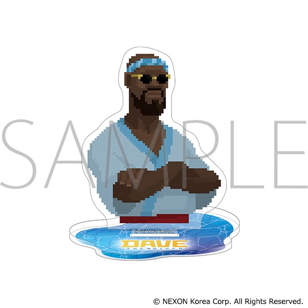 【굿즈-메모스탠드】 데이브 더 다이버 아크릴 메모 스탠드/반쵸