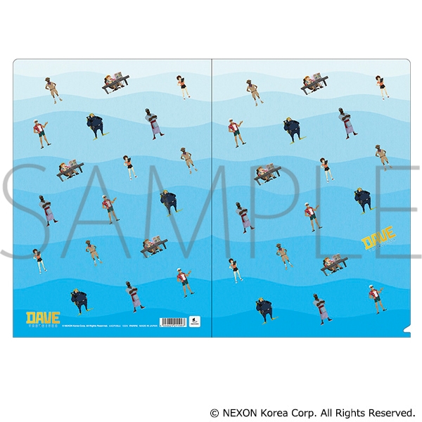 【굿즈-클리어파일】 데이브 더 다이버 클리어파일