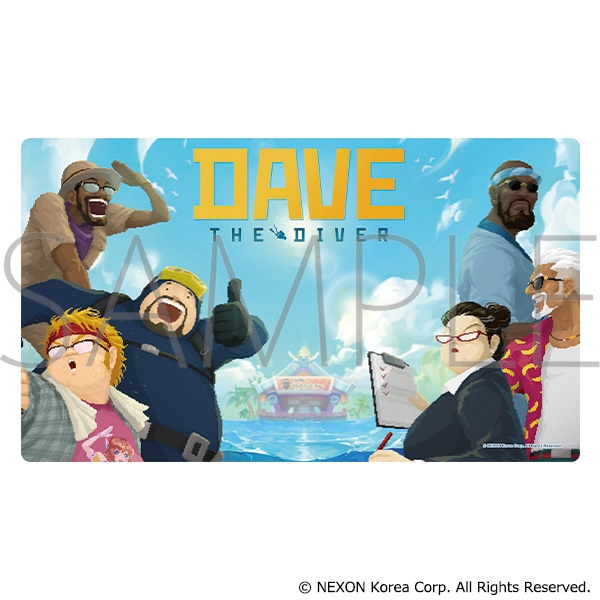 【굿즈-매트】 데이브 더 다이버 데스크 매트