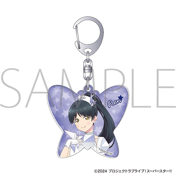 【굿즈-키홀더】 러브라이브 슈퍼스타 애니판 오로라 아크릴키홀더/하즈키 렌