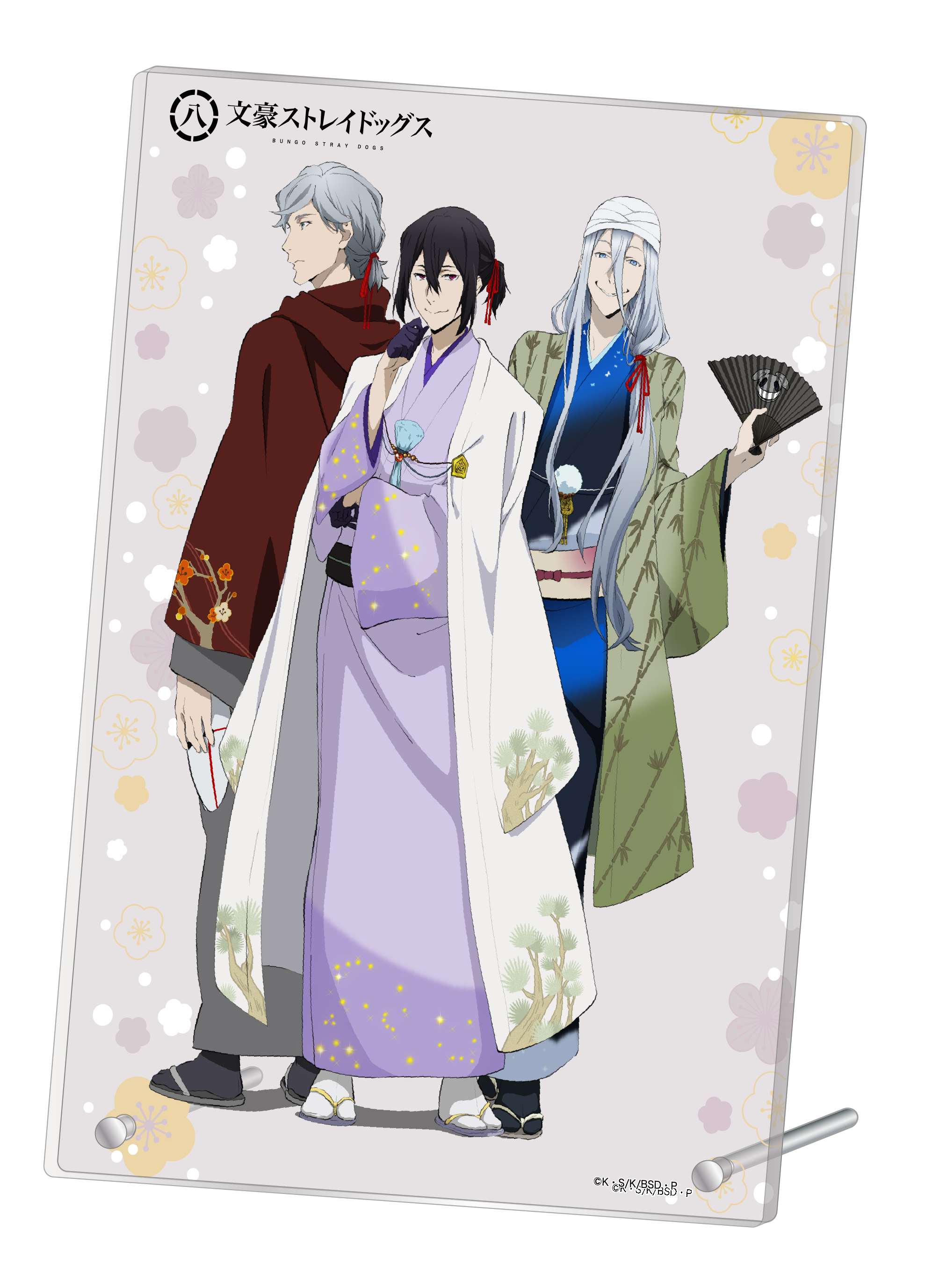 【굿즈-아크릴플레이트】 문호 스트레이독스 아크릴 아트 판넬 정월 8주년 C