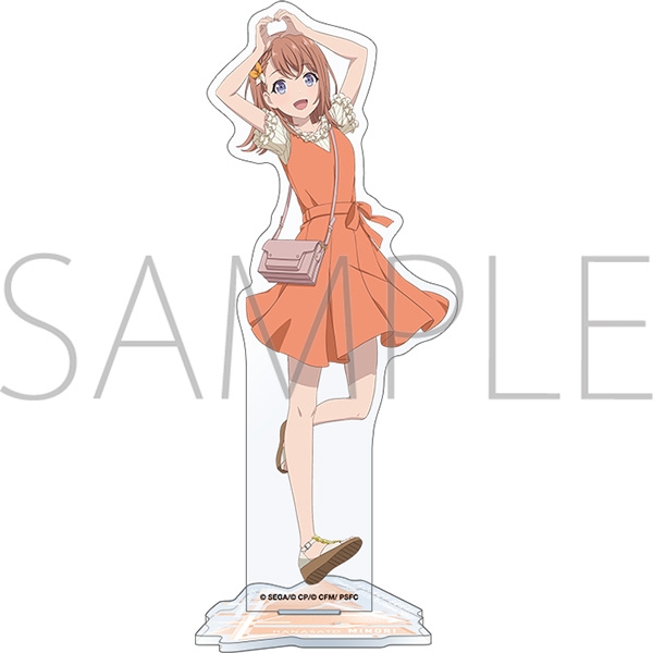 【굿즈-스탠드팝】 프로젝트 세카이 극장판 부서진 세카이와 전해지지 않는 미쿠의 노래 아크릴스탠드/하나사토 미노리