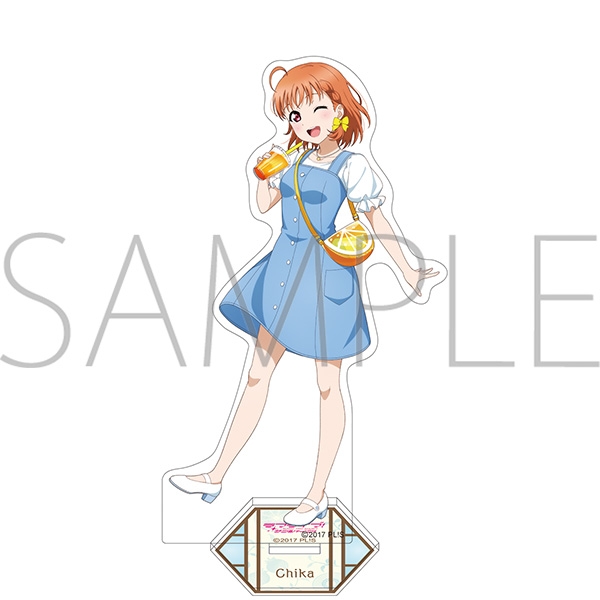 【굿즈-스탠드팝】 러브라이브 선샤인 애니판 아크릴 스탠드/타카미 치카 아시아 투어 페어ver.