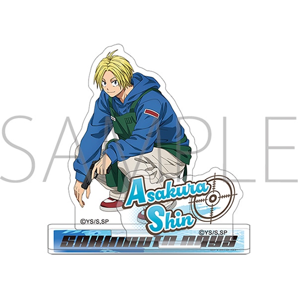 【굿즈-스탠드팝】 사카모토 데이즈 애니판 아크릴 스탠드 아사쿠라 신