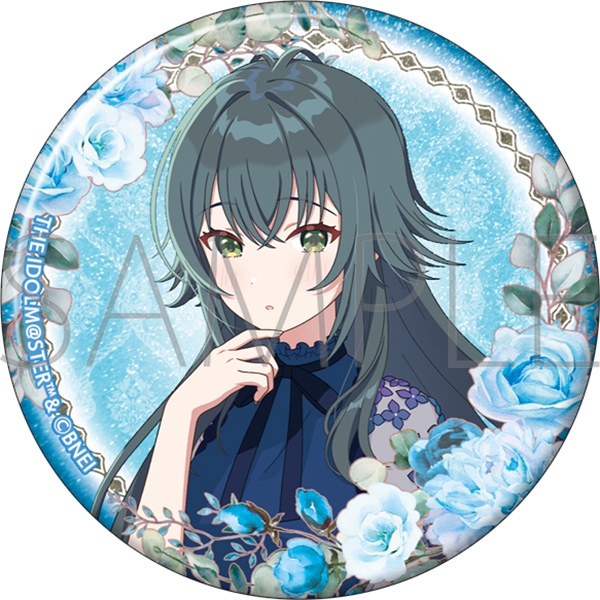 【굿즈-캔뱃지】 학원 아이돌마스터 원작판 글리터 캔뱃지 츠키무라 테마리