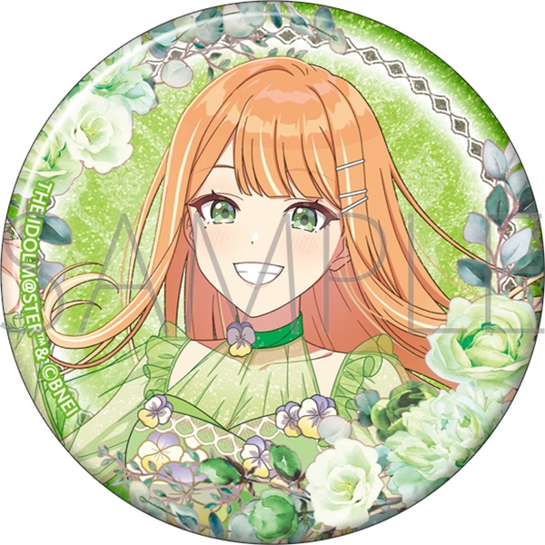 【굿즈-캔뱃지】 학원 아이돌마스터 원작판 글리터 캔뱃지 시운 스미카