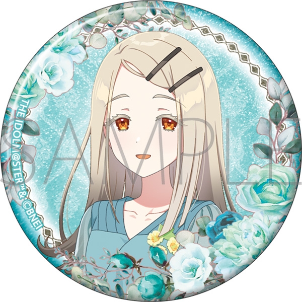 【굿즈-캔뱃지】 학원 아이돌마스터 원작판 글리터 캔뱃지 시노사와 히로