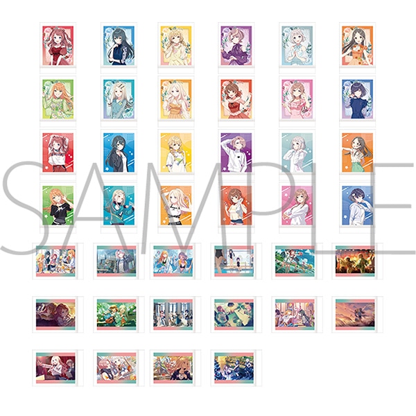 【굿즈-브로마이드】 학원 아이돌마스터 원작판 B10 파샤코레 (랜덤)