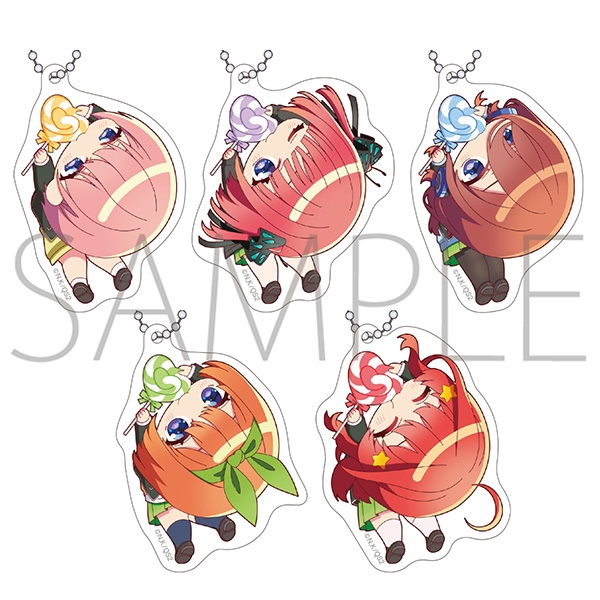 【굿즈-키홀더】 5등분의 신부 B5 애니판 카푸릿코 아크릴 키홀더 컬렉션 (랜덤)