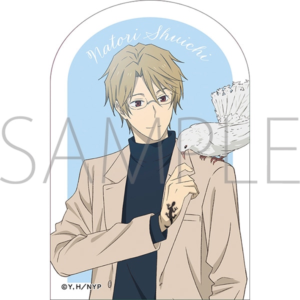 【굿즈-스티커】 나츠메 우인장 애니판 스티커 나토리 슈이치
