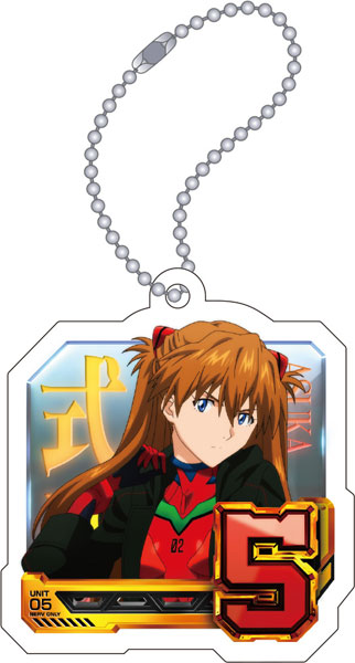 【굿즈-키홀더】 에반게리온 아크릴 키홀더 통상도안5 시키나미 아스카 랑그레이 고질라 대 에반게리온 세컨드임팩트G