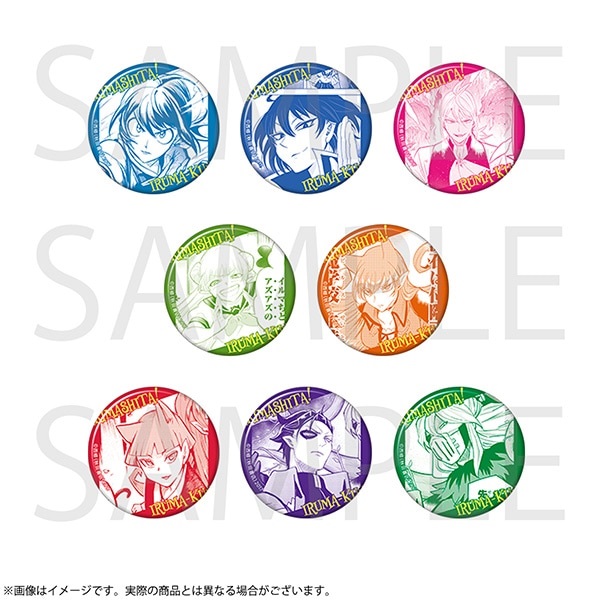 【굿즈-캔뱃지】 악마에 입문했습니다! 이루마 군 B8 원작판 명장면 캔뱃지 (랜덤)