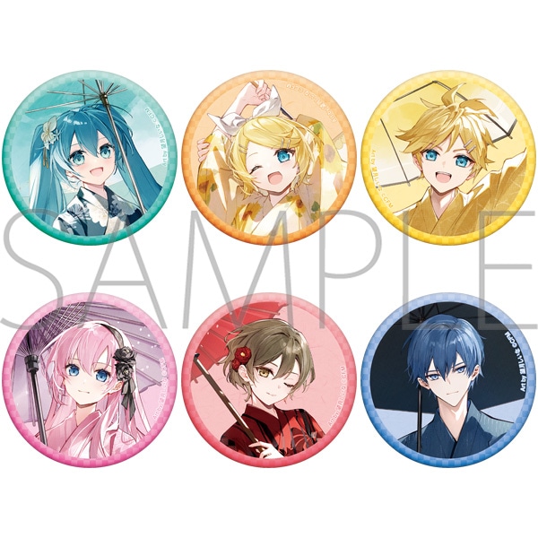 【굿즈-캔뱃지】 VOCALOID B6 캬라뱃지 컬렉션 (랜덤)