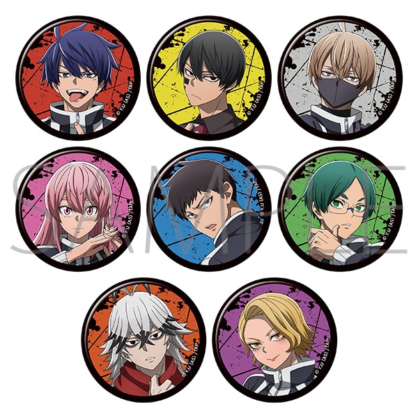 【굿즈-캔뱃지】 도원암귀 B8 애니판 캐릭터 뱃지 컬렉션 신규 일러스트ver. (랜덤)