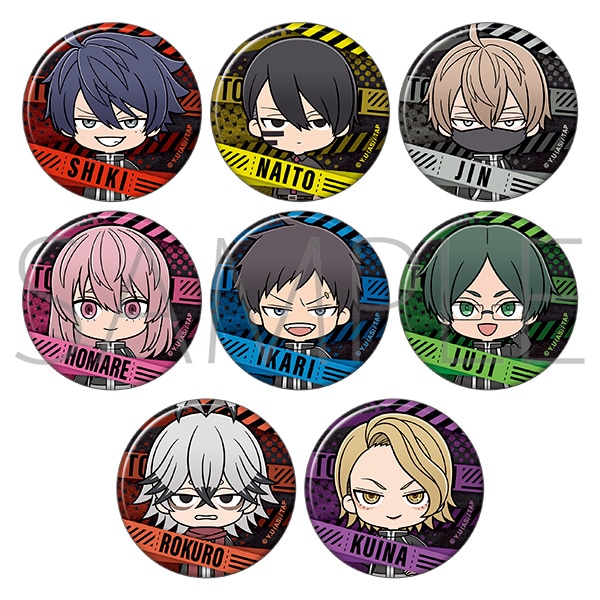 【굿즈-캔뱃지】 도원암귀 B8 애니판 캐릭터 뱃지 컬렉션 미니 캐릭터ver. (랜덤)
