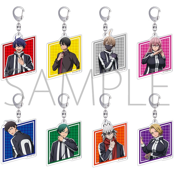 【굿즈-키홀더】 도원암귀 B8 애니판 아크릴 키홀더 컬렉션 (랜덤)