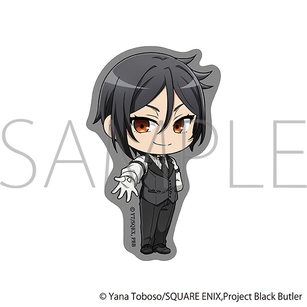 【굿즈-스티커】 흑집사 녹색의 마녀 스티커 세바스찬 미카엘리스 B