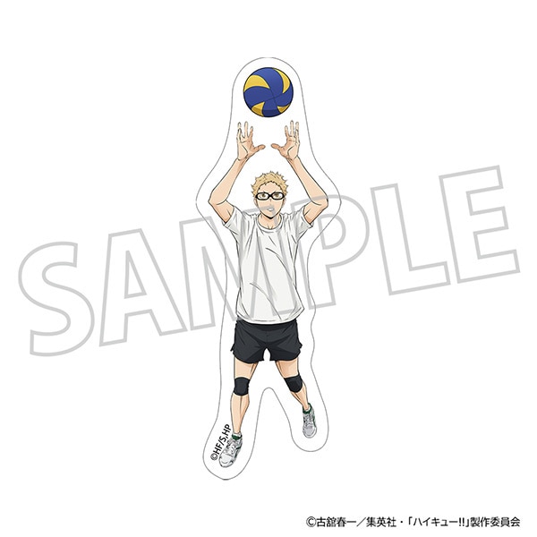 【굿즈-스티커】 하이큐!! 애니판 다이컷 스티커 츠키시마 케이