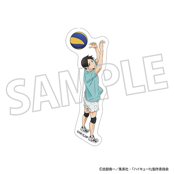【굿즈-스티커】 하이큐!! 애니판 다이컷 스티커 쿠니미 아키라