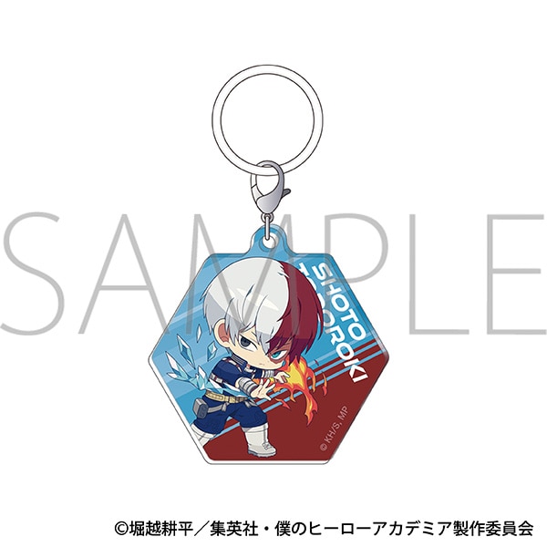 【굿즈-챰】 나의 히어로 아카데미아 애니판 엄브렐라 참 토도로키 쇼토