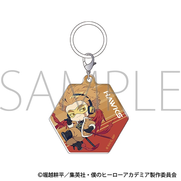 【굿즈-챰】 나의 히어로 아카데미아 애니판 엄브렐라 참 호크스