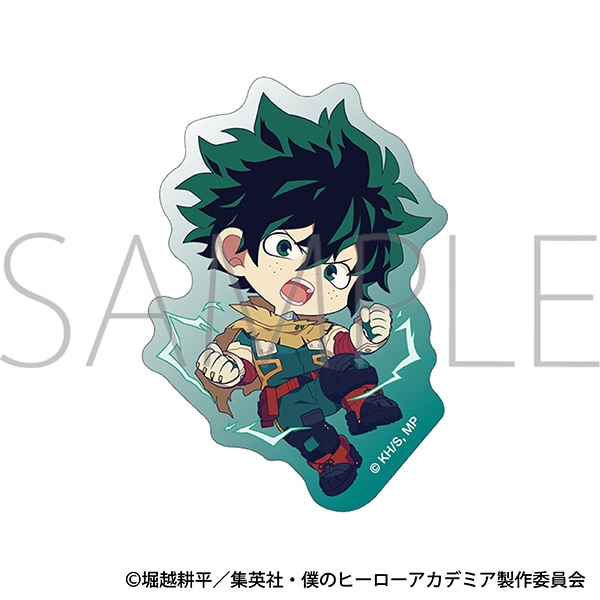 【굿즈-스티커】 나의 히어로 아카데미아 애니판 스티커 미도리야 이즈쿠