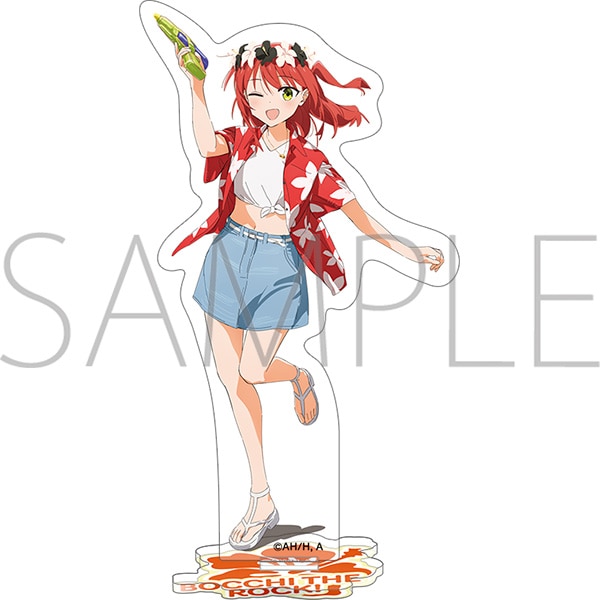 【굿즈-스탠드팝】 봇치 더 록! 애니판 아크릴스탠드 키타 이쿠요 알로하 의상