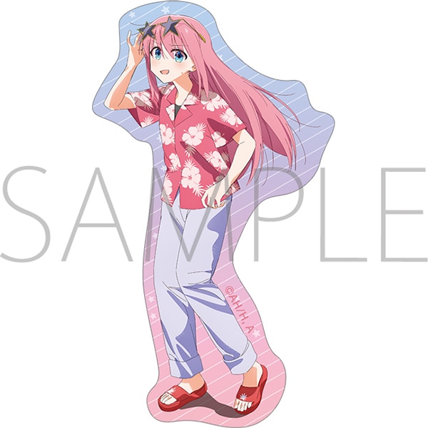【굿즈-스티커】 봇치 더 록! 애니판 스티커 고토 히토리 알로하 의상