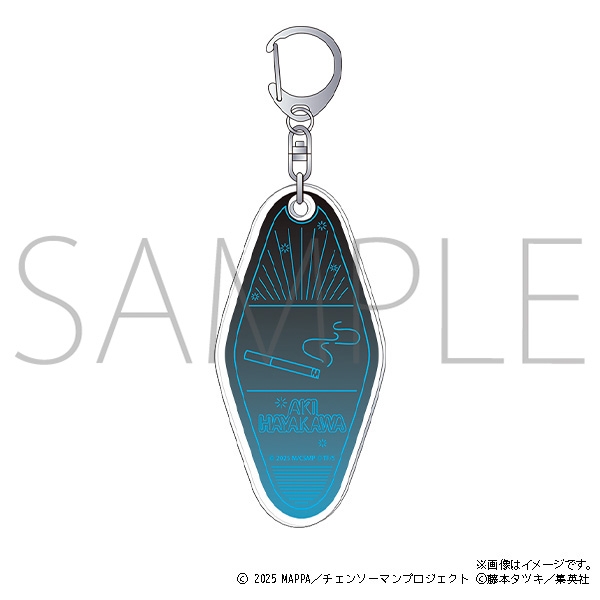 【굿즈-키홀더】 체인소 맨 극장판 아크릴 키홀더 하야카와 아키 네온