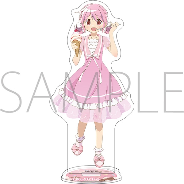 【굿즈-스탠드팝】 마법소녀 마도카 마기카 애니판 아크릴스탠드 카나메 마도카(ice cream PARTY)