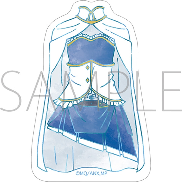 【굿즈-스티커】 마법소녀 마도카 마기카 스티커 미키 사야카(마법소녀 의상)