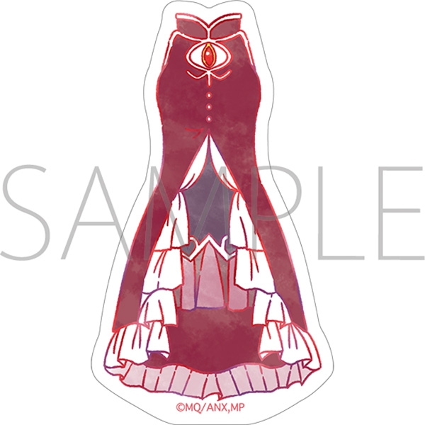 【굿즈-스티커】 마법소녀 마도카 마기카 스티커 사쿠라 쿄코(마법소녀 의상)