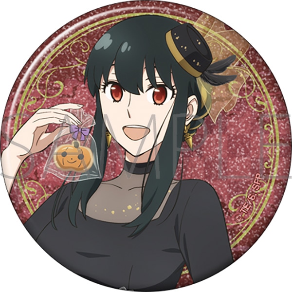 【굿즈-캔뱃지】 SPYxFAMILY 애니판 글리터 캔뱃지 요르 포저