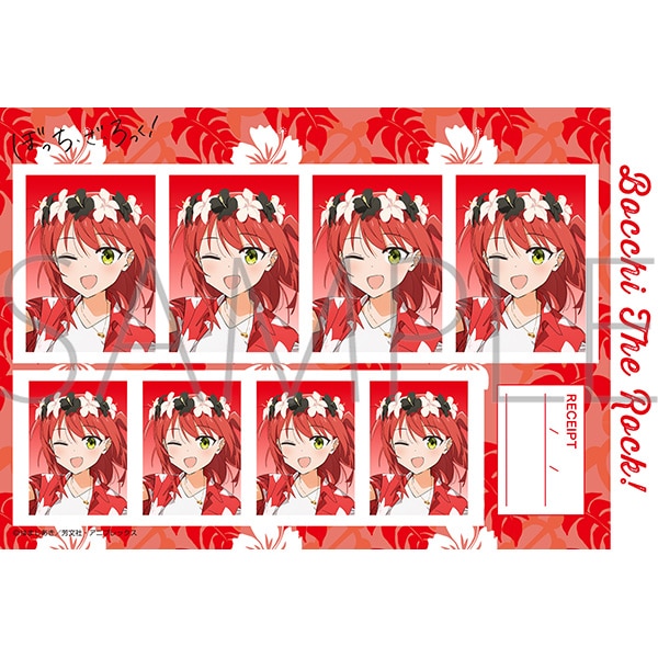 【굿즈-브로마이드】 봇치 더 록! 애니판 증명사진관 키타 이쿠요 알로하 의상